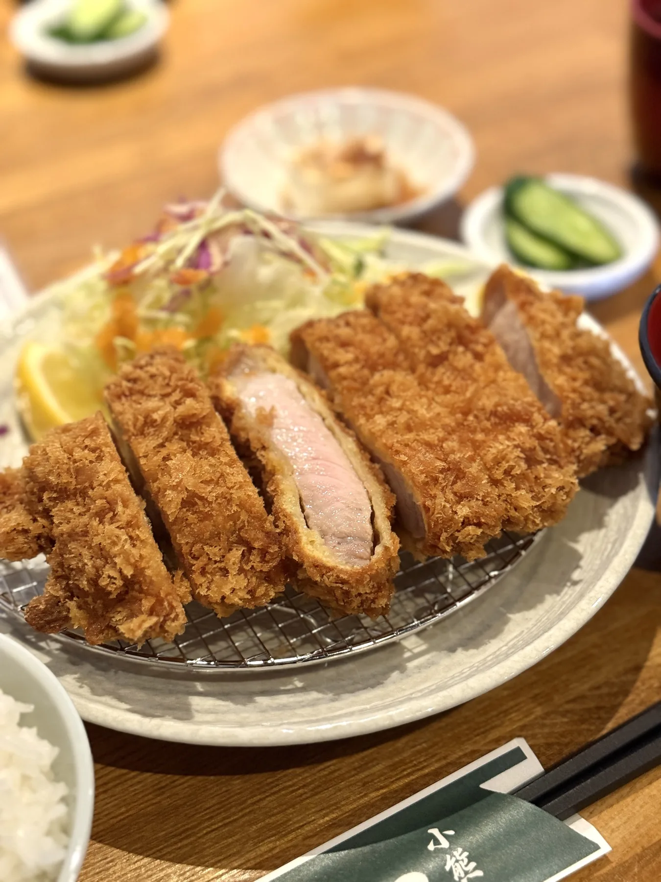 とんかつ小熊 — 定食